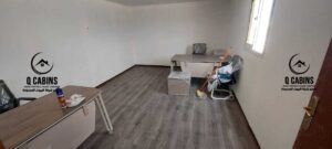 التشطيب الداخلي لغرفة جاهزة ومكتب شينكو معزول