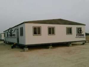 Prefabricated shinko portable cabin office in Riyadh