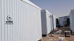 Prefabricated shinko portable cabin office in Riyadh