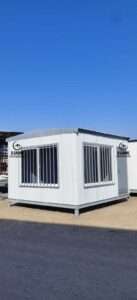 Compact single shinko porta cabin guard room