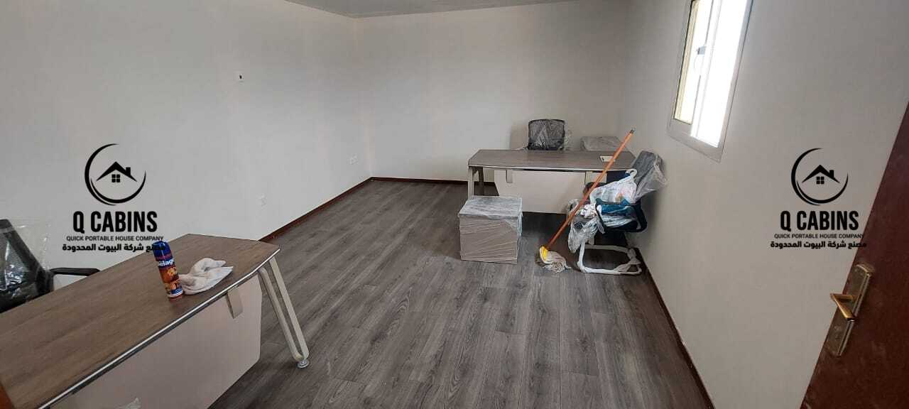 Modern interior setup of a shinko portable cabin office