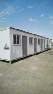 Prefabricated shinko portable cabin office in Riyadh