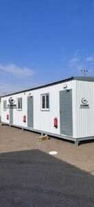 shinko porta cabin labor camp setup