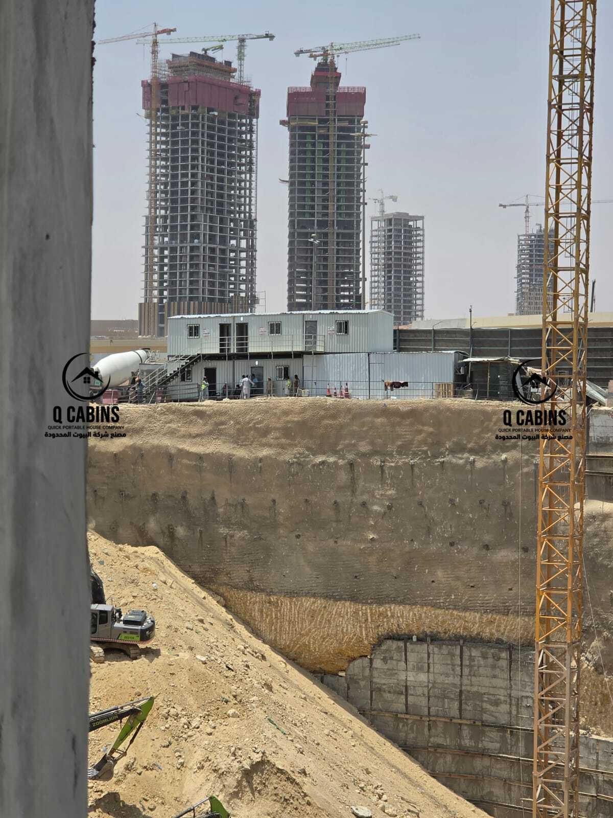 Two-story prefabricated shinko porta cabin office building