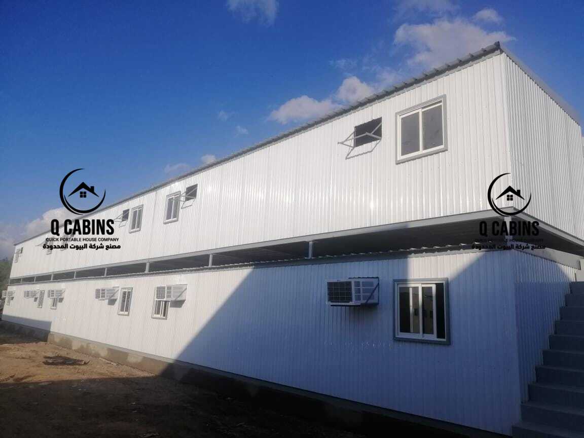 Two-story prefabricated shinko porta cabin office building
