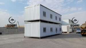 Two-story prefabricated shinko porta cabin office building