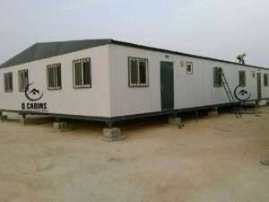 Prefabricated shinko portable cabin office in Riyadh