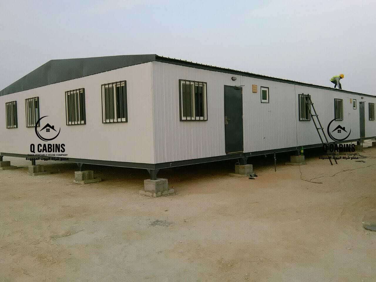 Prefabricated shinko portable cabin office in Riyadh