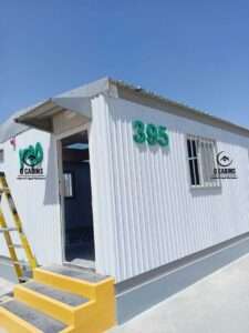 Prefabricated shinko portable cabin office in Riyadh