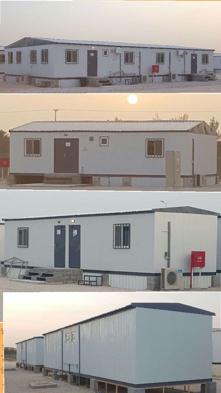 Prefabricated modular site office cabins and staff facilities in Riyadh